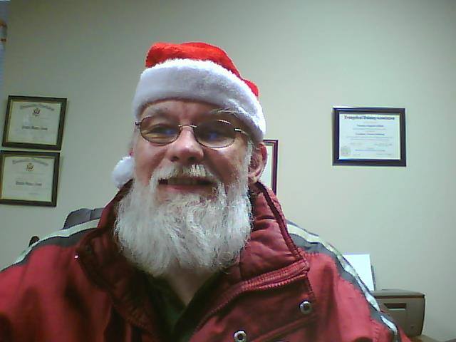 Tim Elliott at Christmas